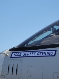 Scotty Greiling's name adorns Streetcar 313. (Photo Courtesy Paul Greiling)