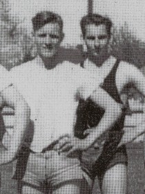 Albion's Dream Team - Half-Mile Relay, L to R: Ed McGinley, John Hutchison, Robert Hanlon and Paul Forker.