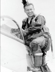 Greiling boards his A-7A for another bomb run over North Vietnam.